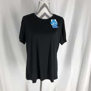 MAGCOMSEN Men’s Short Sleeve UPF 50+ T-Shirt Black Size XL